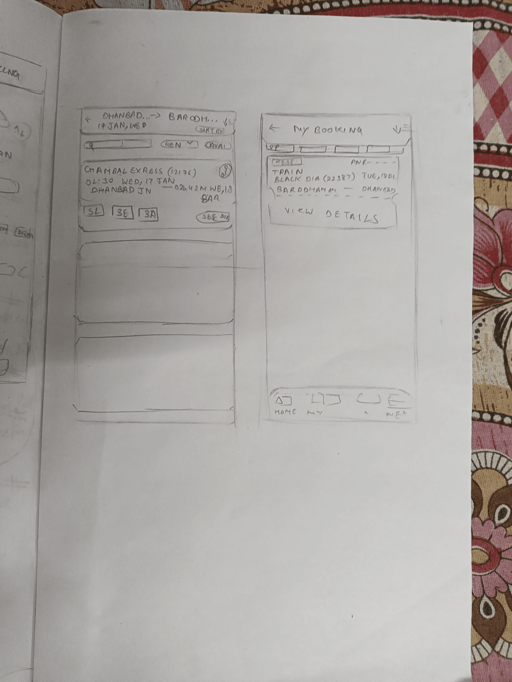Low-Fidelity Wireframe 2