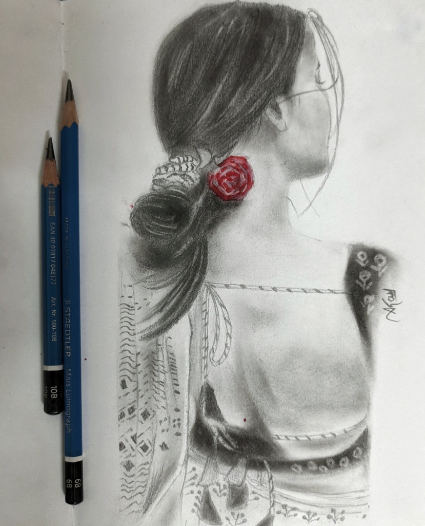 A Rose in Her Hair
