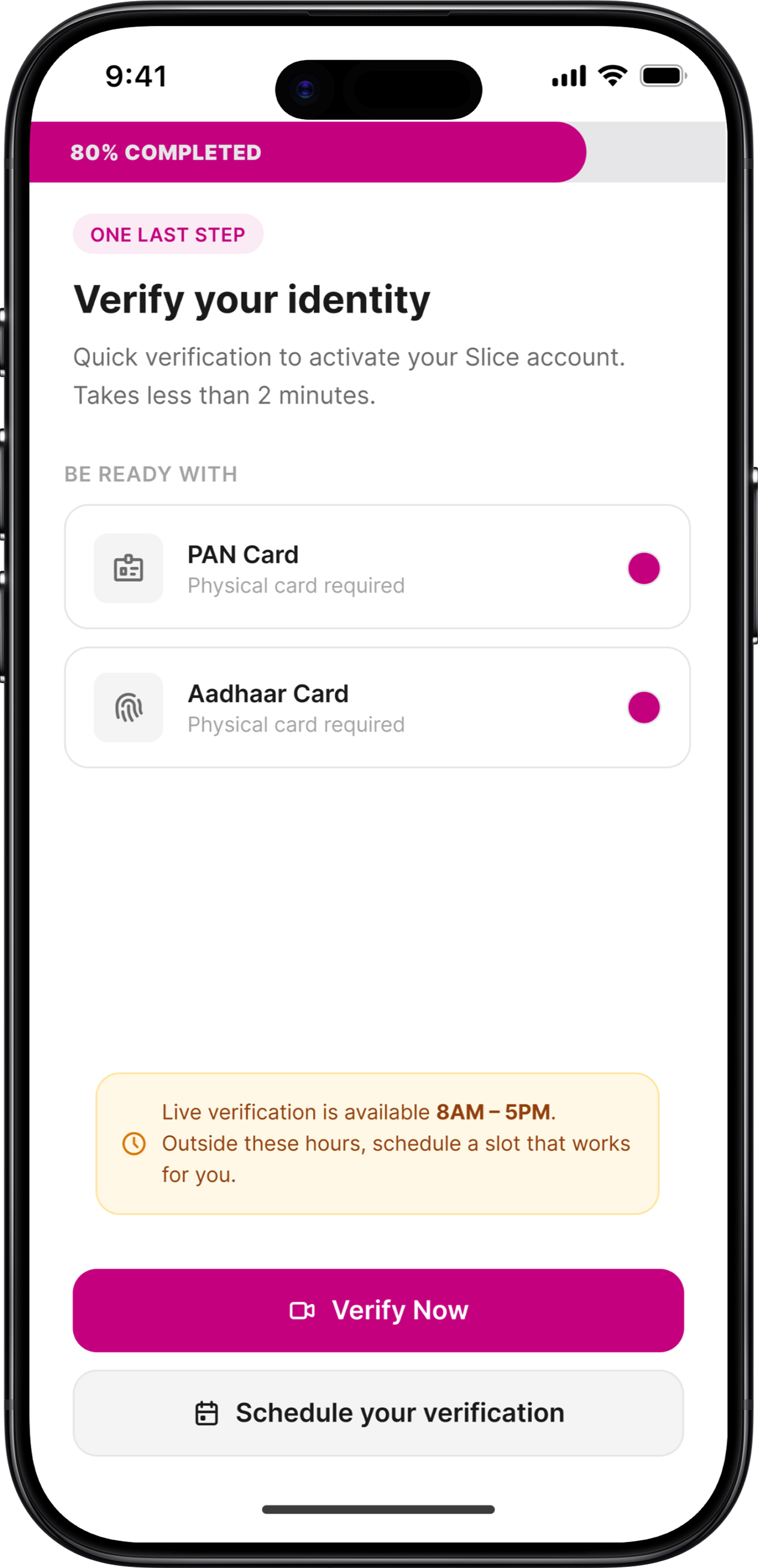 KYC Mockup 1